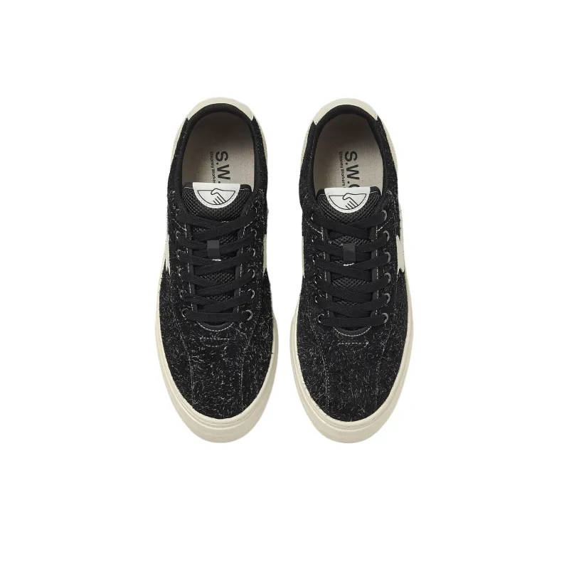 Stepney Workers Club Low-Top Skateboard Shoes Unisex Black-2