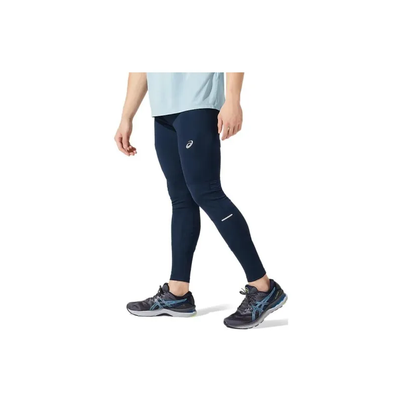 Asics Knitted Sports Pants Men's Marine Blue-2