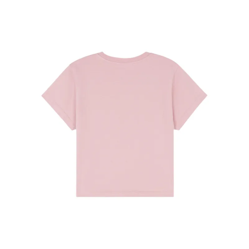 Maison Kitsune Floating Flower Printed Crewneck T Shirt-1