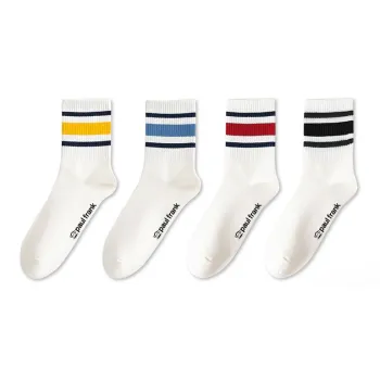 PAUL FRANK Mid Calf Socks Men's 4 Pack