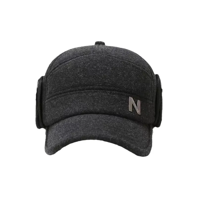 FILES Woolen Baseball Caps Unisex-2