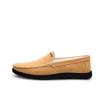 Wen Nai Beanie Shoes Men's Yellow