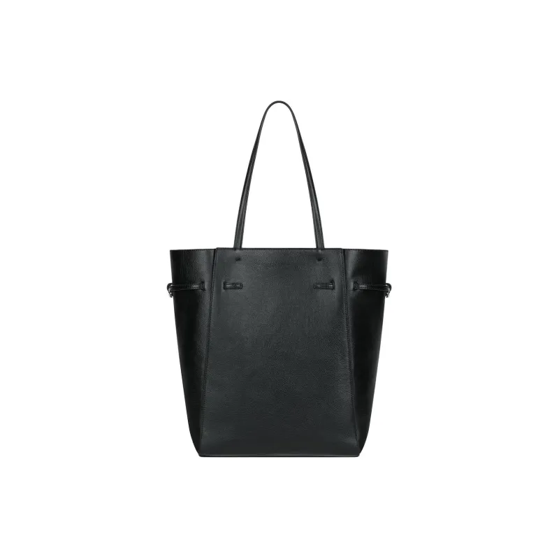 GIVENCHY Voyou Calfskin Tote Bag Shopping Bag Shoulder Bag Handbag Medium Size Women's Black-3
