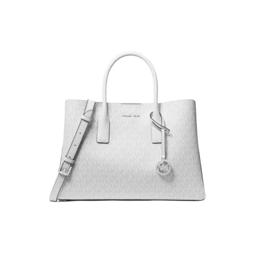 MICHAEL KORS Artificial Leather Tote Bag, Shopping Bag, Shoulder Bag, Crossbody Bag, Handbag Tubas Women's White