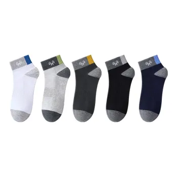 H YXIANG Ankle Socks Men's 5 Pack