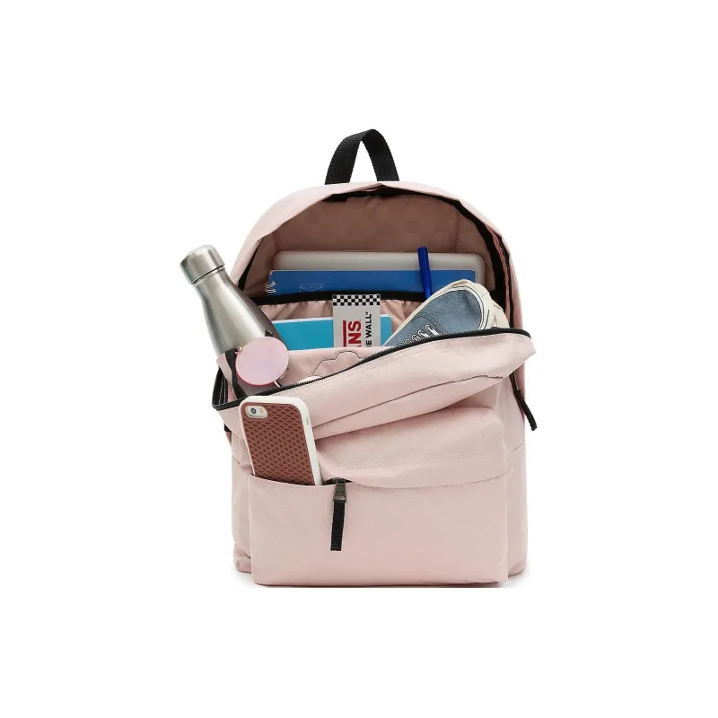 Vans Polyester Backpack Regular Women's Pink-3