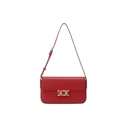 CROVETTI Shoulder Bags Bordeaux Red