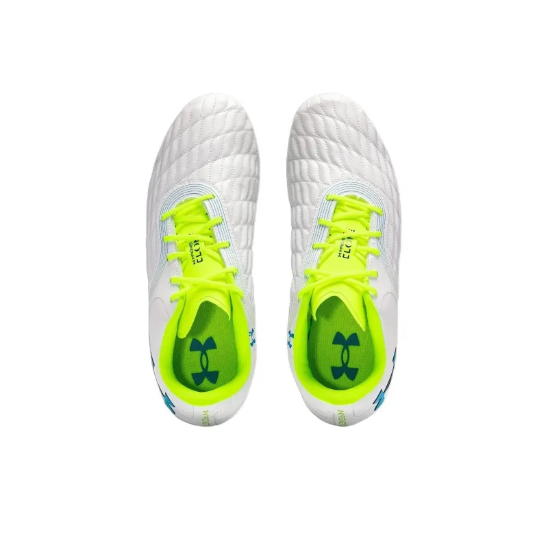 Under Armour Clone Magnetico Pro 3 Fg 'White High Vis Yellow'-3