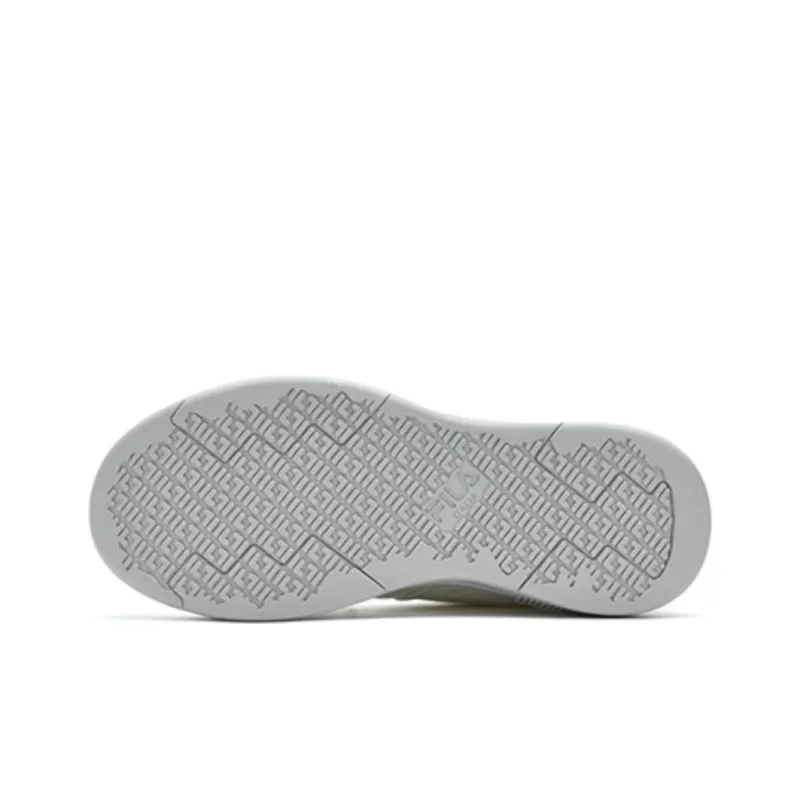 FILA FUSION POP 3 Anti Slip Wear Resistant Low Top Skateboard Shoes Women's White-5