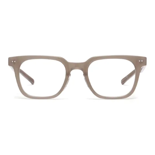 GENTLE MONSTER Acetate Irregular Shape Eyeglass Frames Unisex Brown