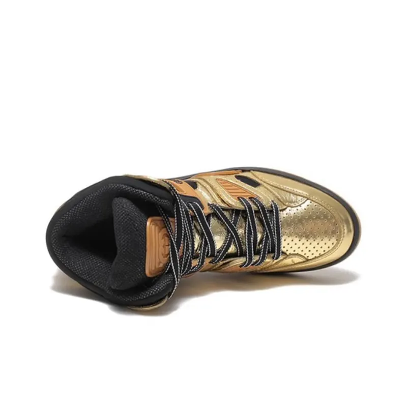 GUCCI Basket Low Gold Black-13
