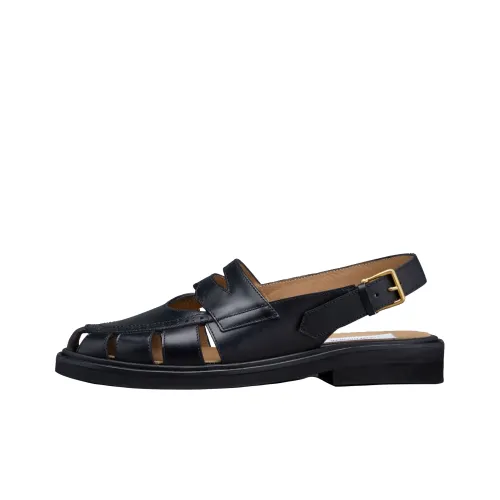 THOM BROWNE Cut-out Slingback Sandals