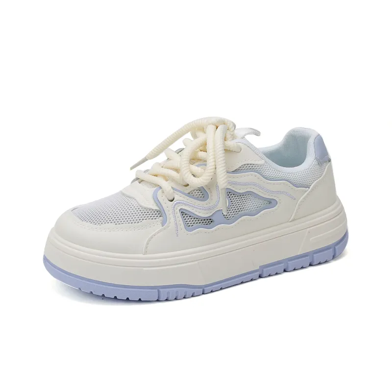 YOBN SMILE Wear-resistant Lightweight Breathable And Non-slip. Low-Top Skateboard Shoes Women's-1