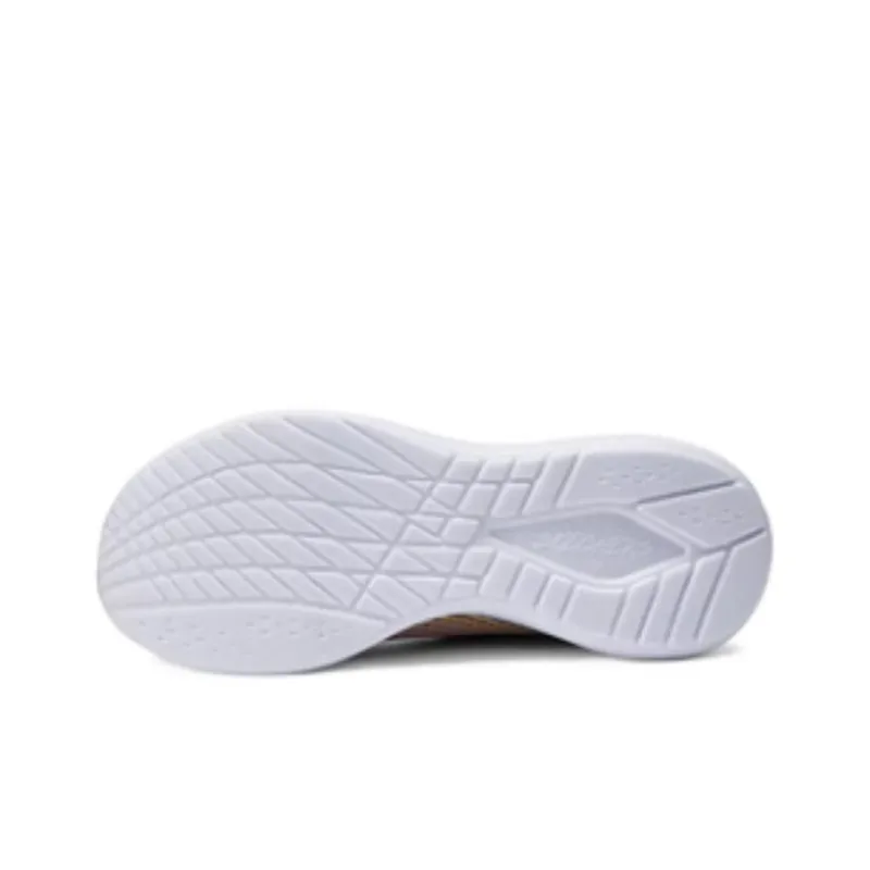 Skechers Cushioning Low Top Running Shoes Women's Red-4