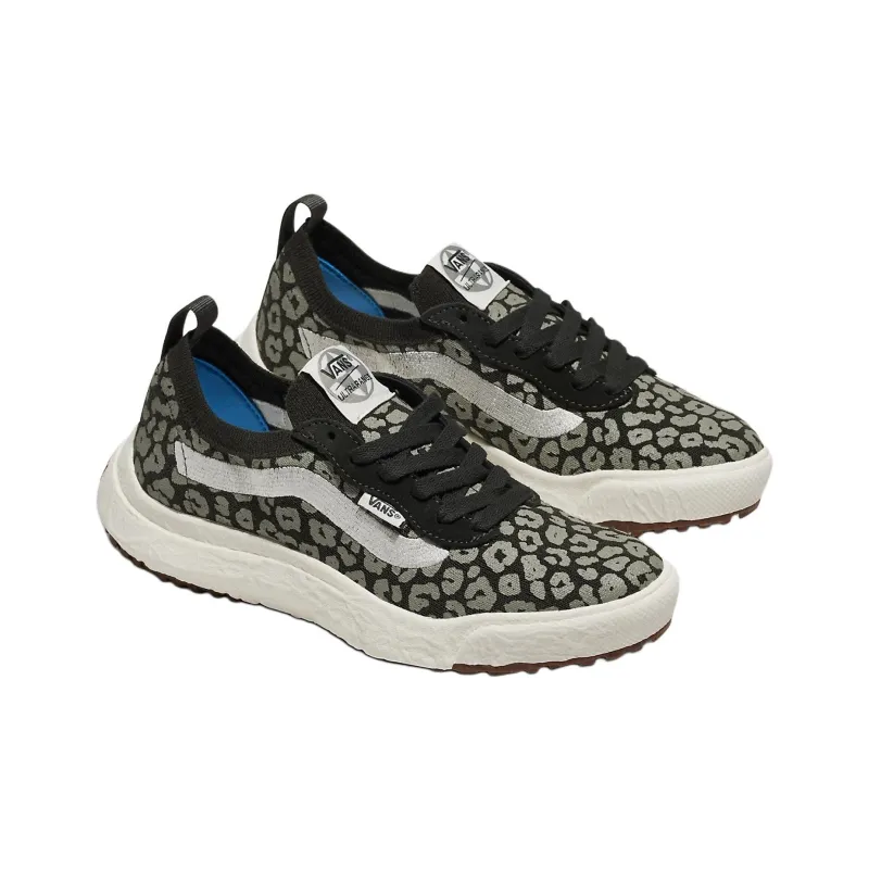 Vans Cheetah UltraRange VR3 Cushioning, Wear Resistant Low Top Skateboard Shoes Unisex Silver Black-1
