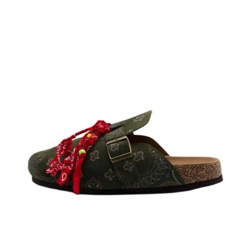 Arizona Love Wrap-toe Slippers Women's Dark Green-0