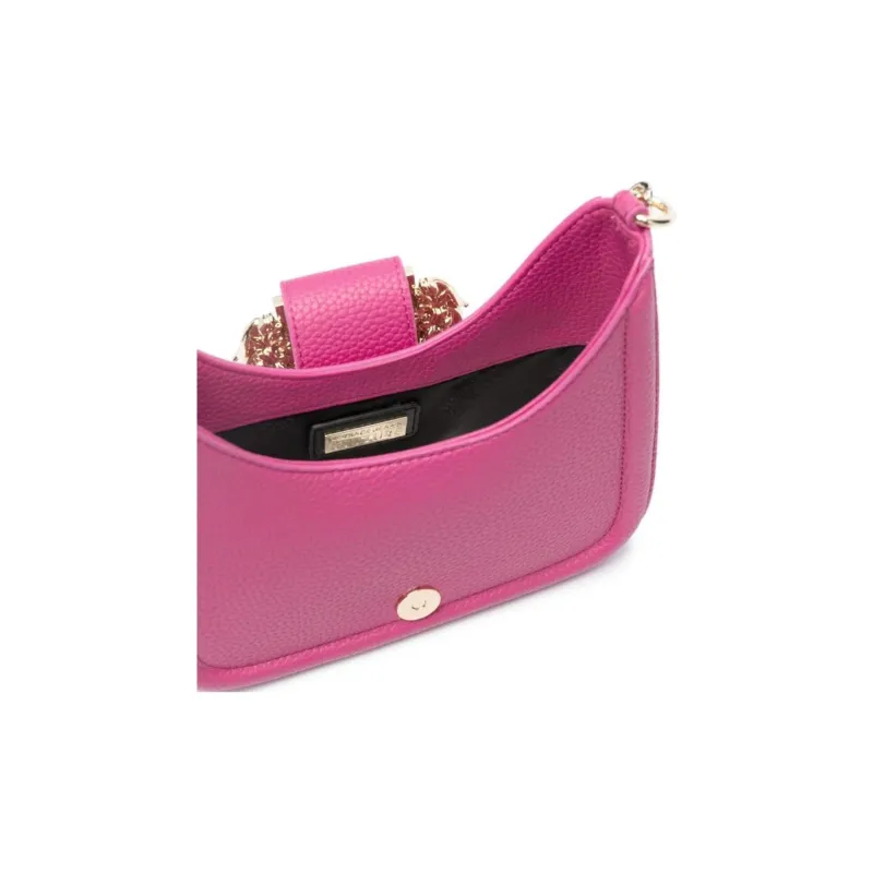 VERSACE JEANS COUTURE Polyurethane Handbag, Shoulder Bag, Crossbody Bag Women's Peach Pink-4