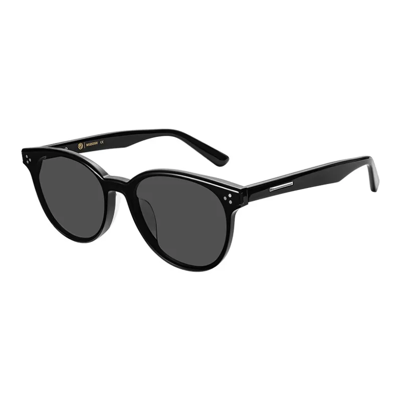 MUJOSH Astral Series Round Holographic Floating Face Sunglasses Outdoor Outsole Style Sunglasses Unisex-0