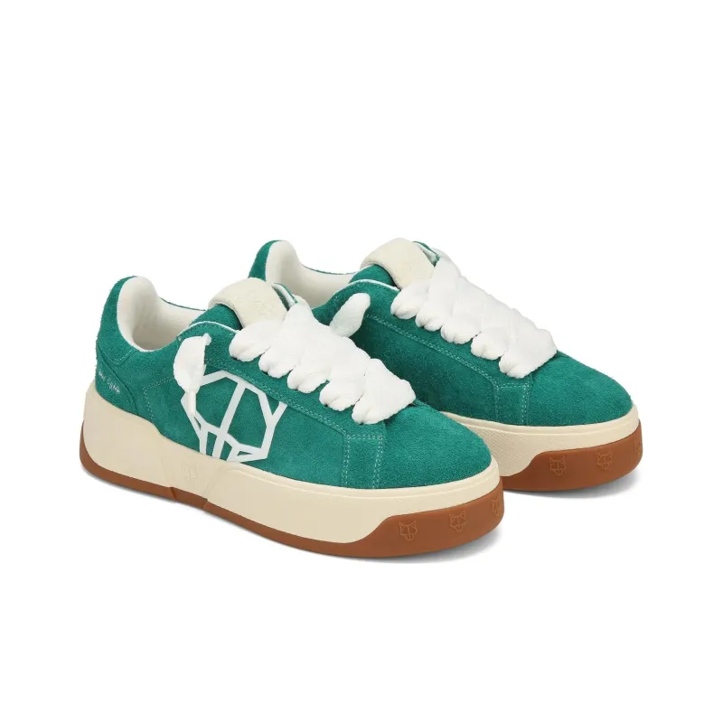 Naked Wolfe Kray Low Top Skateboard Shoes Men's Green-2