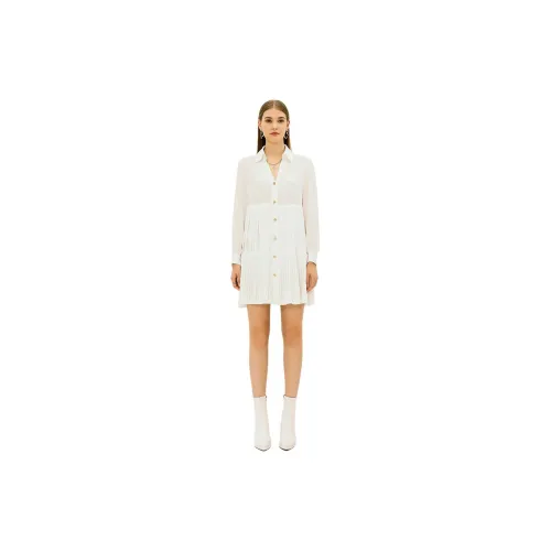 LIU·JO Long-Sleeved Dresses Women's Off White