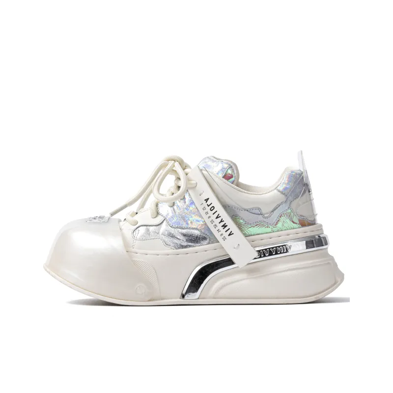 VINYVIOLA Low-Top Skateboard Shoes Women's-0