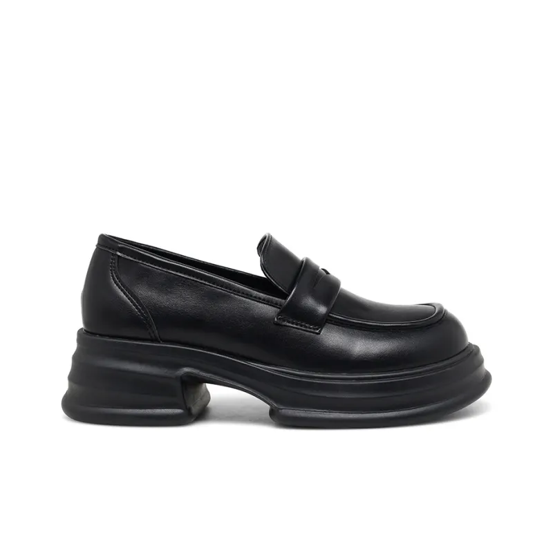 Honey GIRL Loafers Women's Black/Ecru-6