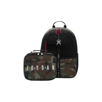 Jordan Polyester Lunch Bag Backpack Regular Men's Black/Multicolor
