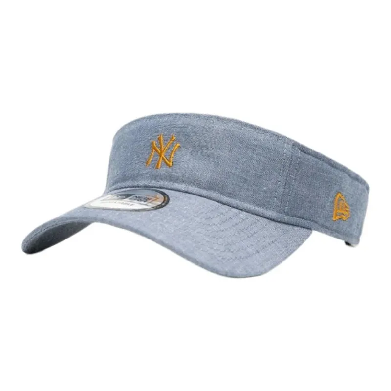 New Era Cotton Sun Protection Hats Unisex Blue-0