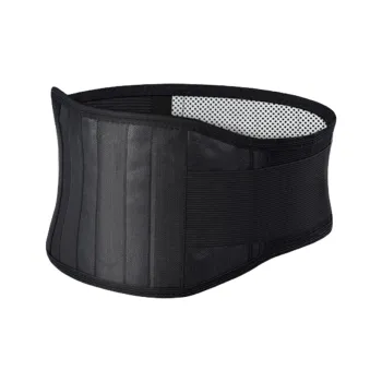NUCKILY Back Support Braces Protective Self Heating Black Unisex