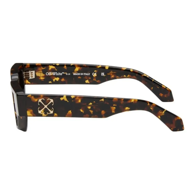 OFF WHITE Eyewear Greeley Tortoiseshell effect Sunglasses-1