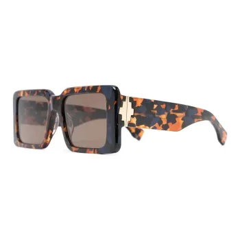Marcelo Burlon Oversize frame Tortoiseshell Sunglasses