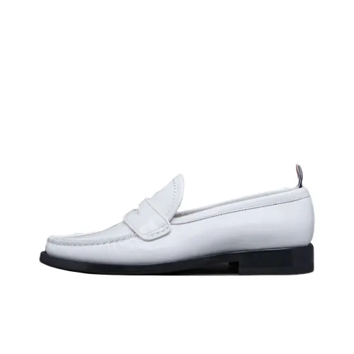 THOM BROWNE Varsity Leather Penny Loafers