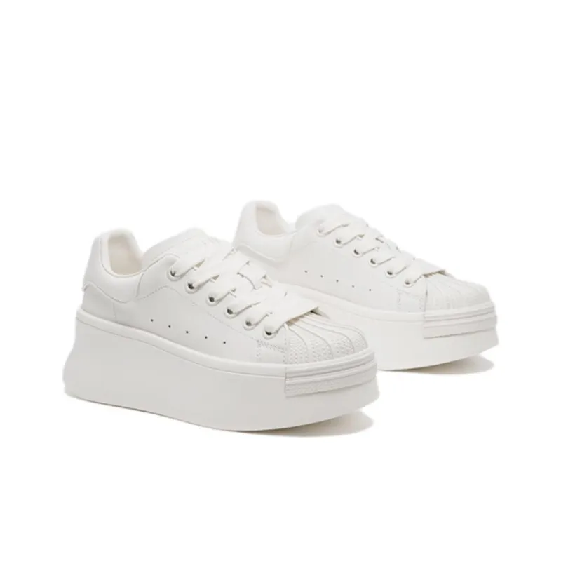 SENSE 1991 Low-Top Skateboard Shoes Unisex White-3