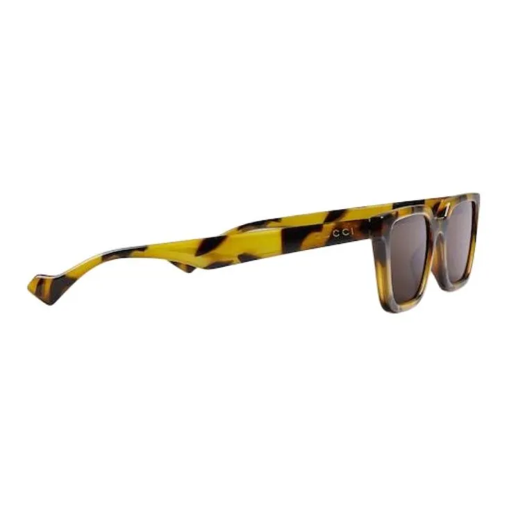 GUCCI Tortoiseshell Rectangle-frame Sunglasses-1