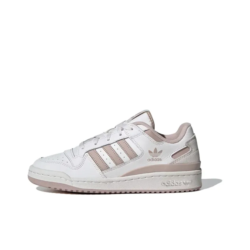 Adidas Forum Low CL White Wonder Taupe Women's-0