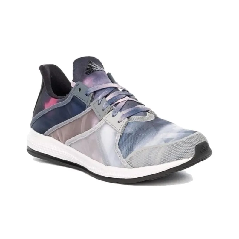 Adidas Gymbreaker Cushioning Wear Resistant Low Top Training Shoes Women's Gray Blue-2