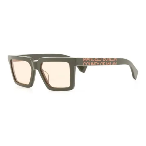 Marcelo Burlon County Of Milan Eyewear Paramela Square-frame Sunglasses