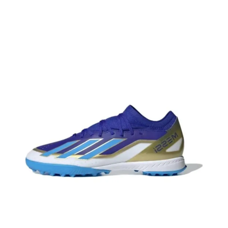 Adidas Crazyfast Messi League Turf Lucid Blue Blue Burst Cloud White-0