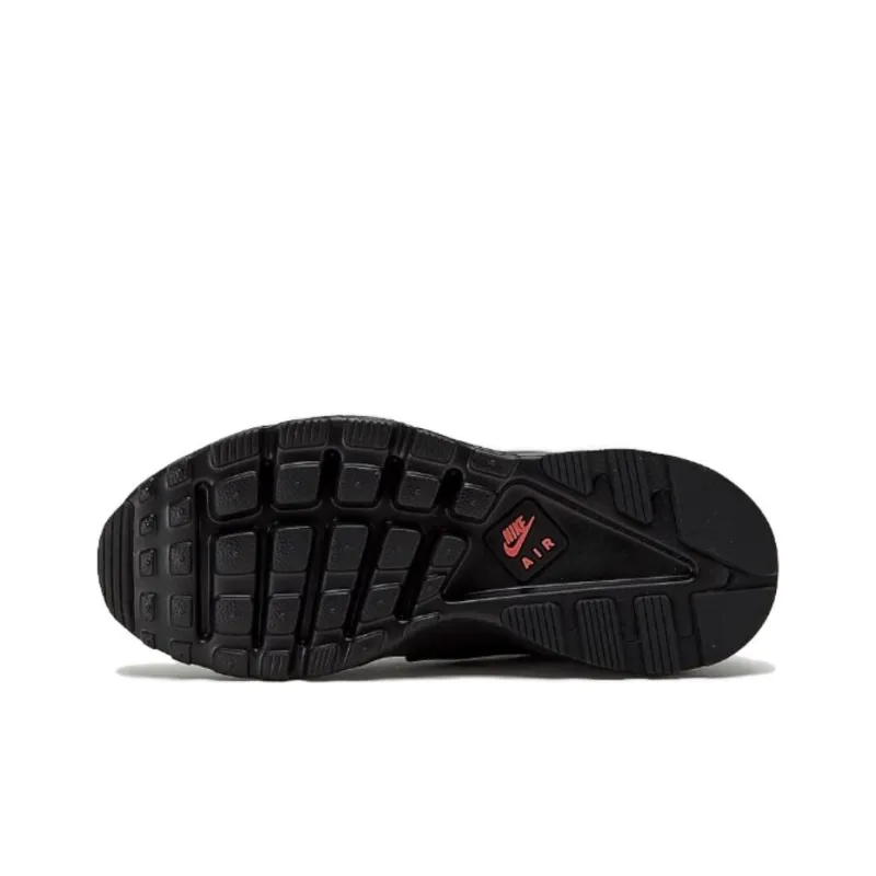 Nike Air Huarache Run Ultra Se Black/Solar Red Black-4