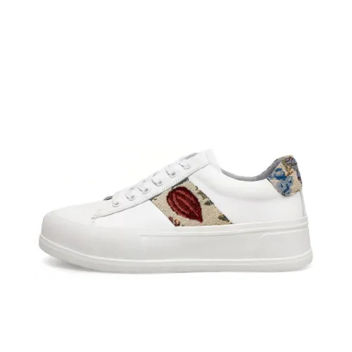 Millies Skateboard Shoes Women's Low-Top White