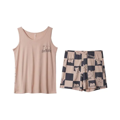 Dorame Pajama Set Women's Apricot