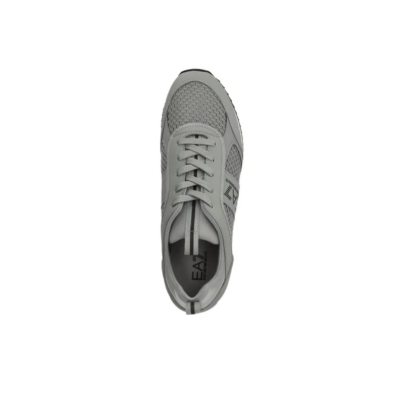 EMPORIO ARMANI EA7 Lightweight Low Top Casual Shoes Men's Gray-3