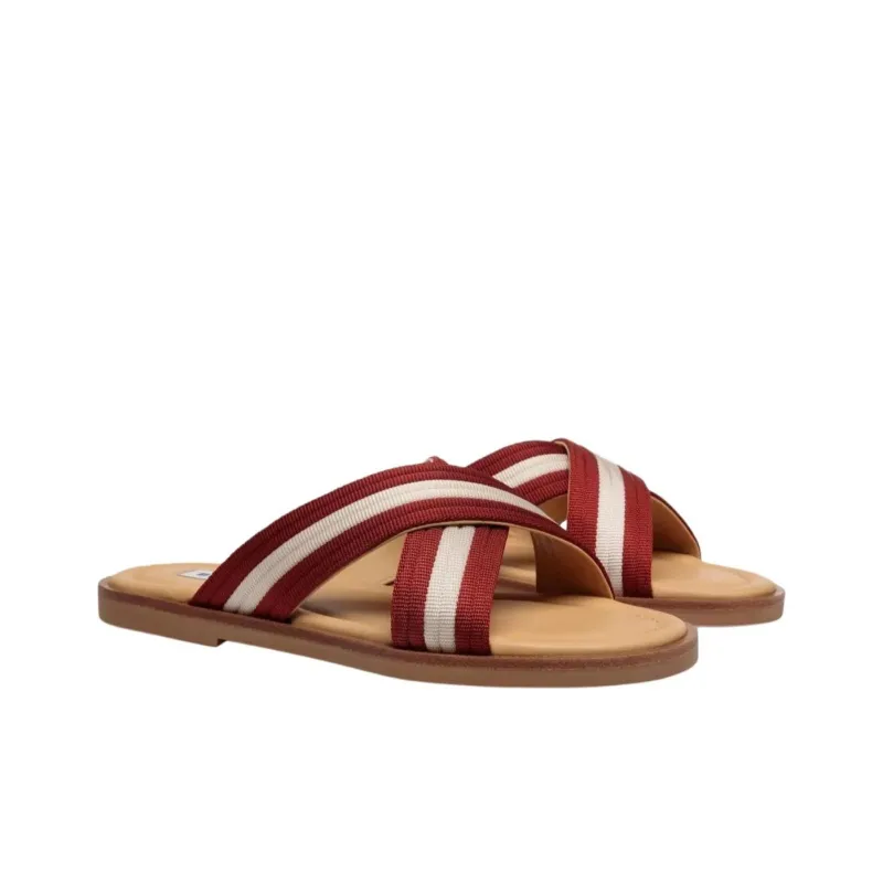 BALLY Glide Crossover-strap Sandals-2