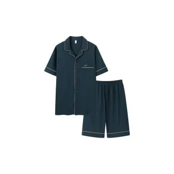 Follow The United States Pajama Set Men's Indigo