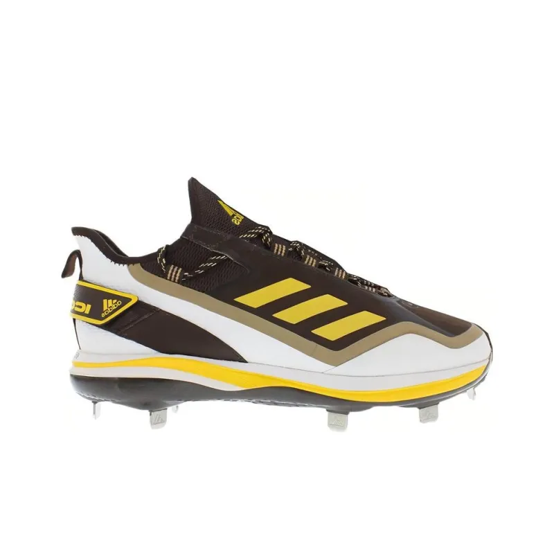 Adidas Icon 7 Boost Padres Slip-Resistant Breathable Impact-Resistant Low-Top Training Shoes Men's Yellow Brown-1
