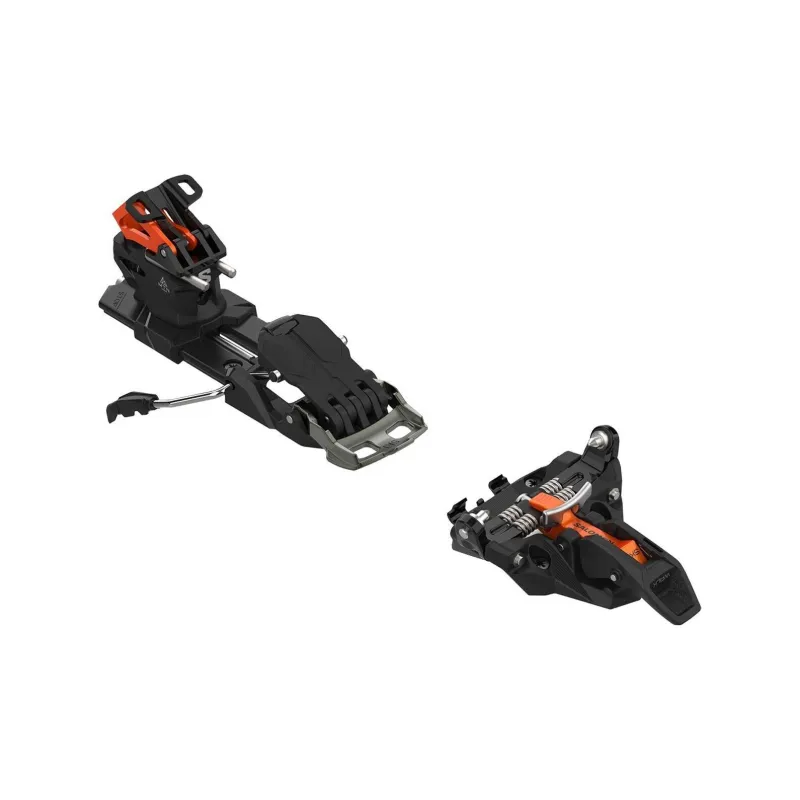 SALOMON Single Snowboard Ski Bindings Orange Black-0