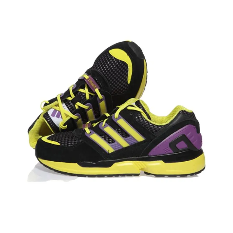 Adidas Eqt Support Running Black Lemon Purple-2