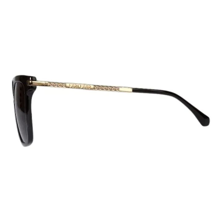 VEDI VERO Polyamide Square Sunglasses Unisex Black-3