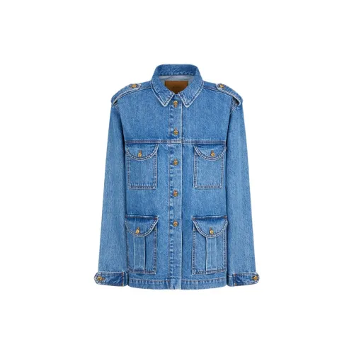 Blazé Milano Denim Jackets Women's Blue