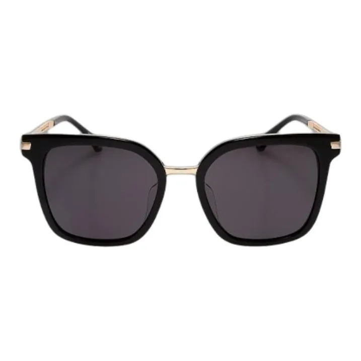 VEDI VERO Polyamide Square Sunglasses Unisex Black-1